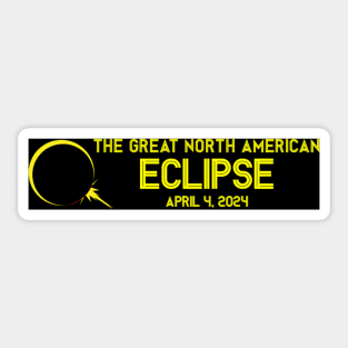 Eclipse 2024 Sticker Sticker